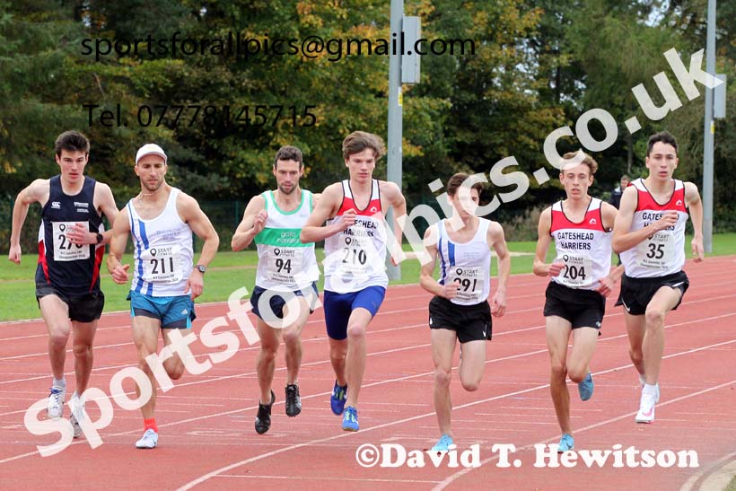 One mile, NECAA Open Meeting, Morpeth, Sunday, October 18th. David T. Hewitson/Sports for All Pics
